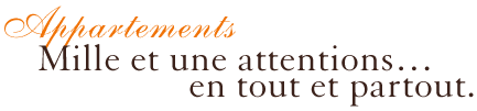 appartements